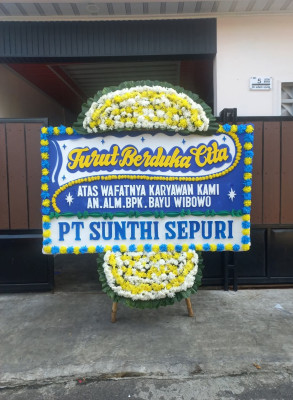 Papan Bunga Duka di Naga Pita